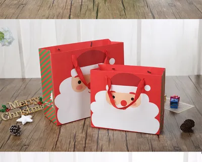 Christmas packing night gift tote bag gift bag box