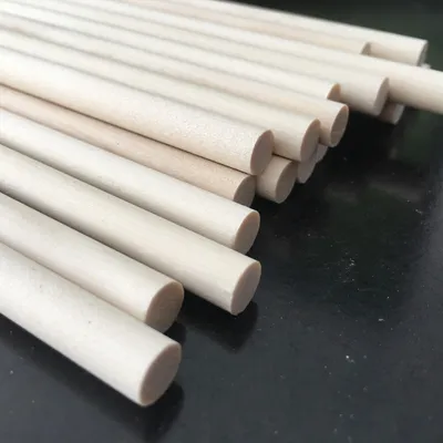 High Quality Solid Wood Round Wooden Stick DIY Model Long Wooden Stick Wooden Crafts