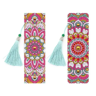 5D Diamond Painting Creative Bookmarks Peacocks