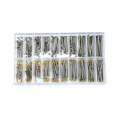 Watch Accessories Concave-convex Link Fixed Shaft Gold Silver