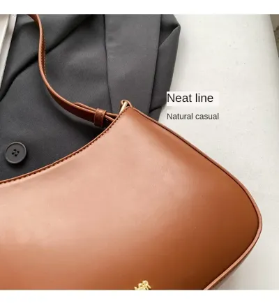 Red Underarm Shoulder Bags For Women New Texture Leather Crossbody Bag Luxury Designer Wedding