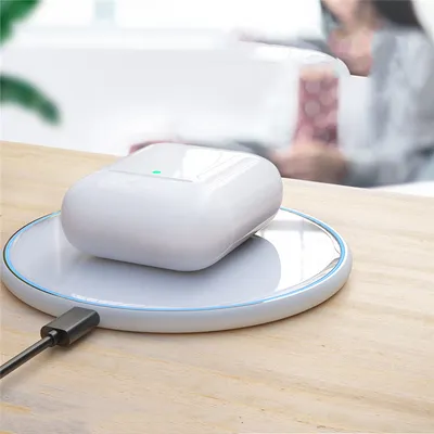 Desktop Round Mobile Phone Wireless Charger