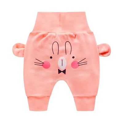 Big pp baby high waist belly protection pants