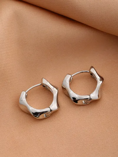Smooth Geometric Hollow Earrings For Women