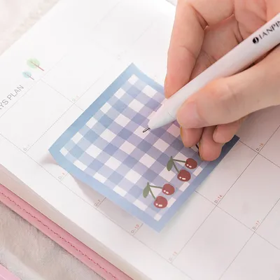 Cute fruit message note sticky note