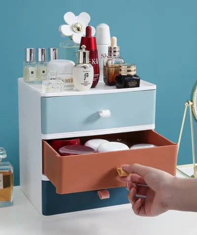 Hot Selling Cosmetics Home Storage Plastic Box