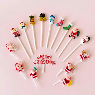Bell Christmas Baking Dress Up Sign Cake Decoration Plugin
