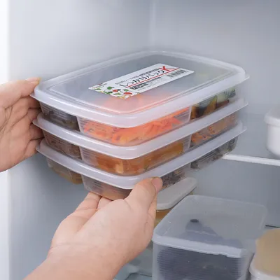 Gridded Pork Fresh-keeping BoxFour Grids Of Pork Sliced In A Box