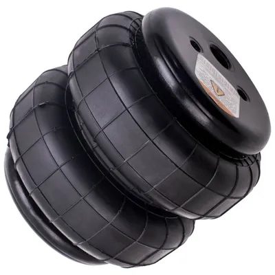4 Pieces Heavy Duty 2500lb NPT Double Bellow Air Suspension Bag Air Spring Bags