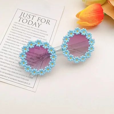 Cute Flower Children's Sunglasses UV Protection