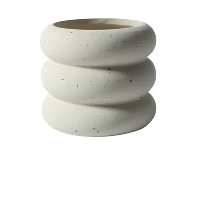 Nordic Cement Flower Pot Frosted Fashion Simple Literary Personality