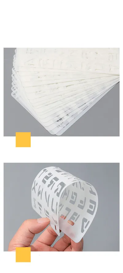 Hollow Painting Template Graffiti Inkjet Lace Ruler