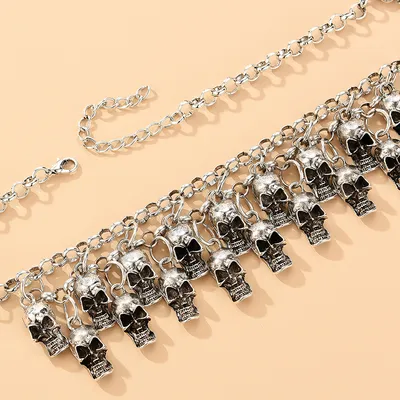 New European And American Cross-border Inlaid Fashion Necklace