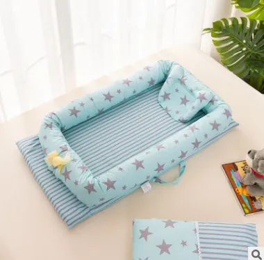 Cotton Portable Foldable Baby Bed