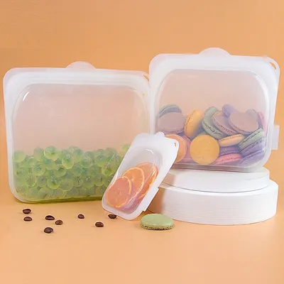 High Temperature Resistant Silica Gel Food Preservation Bag Kitchen Tools