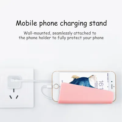 T-Paste Simple Modern Wall Seamless Phone Holder