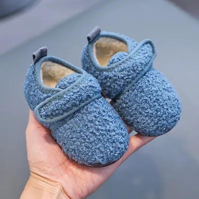 Creative Solid Color Bag Root Non-slip Baby Soft Sole Toddler Shoes