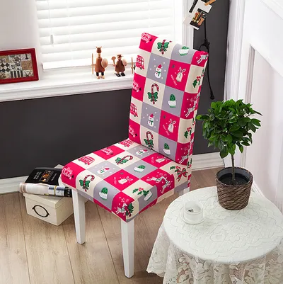 Chinese classical floral stretch chair cover