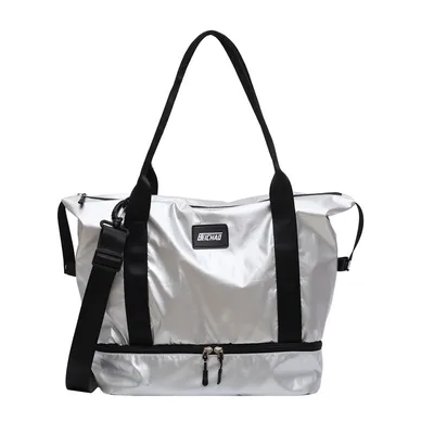 Traveling dry and wet separation sports gym bag
