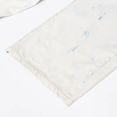Gradient Tie Dyed Wash High Waist Straight Jeans