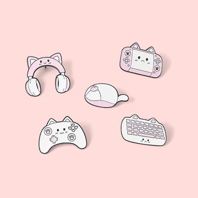 New Girls' Game Brooch Clothing Accessories