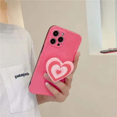 غطاء هاتف بحزام الحب من نوع Polka Dot