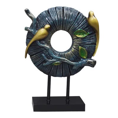 Creative Magpie Home Decoration European-style Resin Craft
