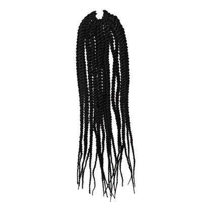 4X EZ SENEGALESE BRAID Long Crochet Braid Synthetic Hairstyle Black Burgundy Brown Ladies Box Braid