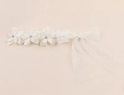 Baby Girls Cute Bow-knot Headband Soft Lace Floral Hairbands Newborn Infant Toddlers Kids Hair Accessories
