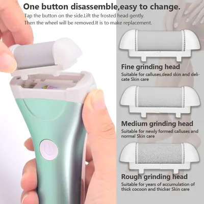 Charged Electric Foot File For Heels Grinding Pedicure Tools Professional Foot Care Tool Dead Hard Skin Callus Remover