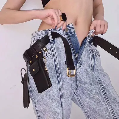 حقيبة حزام دراجات نارية أدبي عصري وأنيق