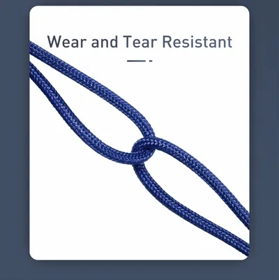 Rapid Series 3 In 1 Cable  For IP Plus Micro Plus Type C Dark Blue