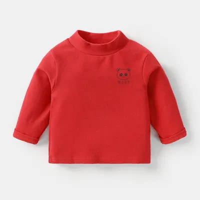 Baby clothes high neck bottoming shirt