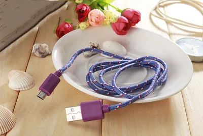 Suitable For Android Nylon Cloth Braided Data Cable