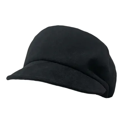 Corduroy Retro Star The Same Octagonal Hat Female Autumn And Winter Military Cap Beret Fisherman Hat