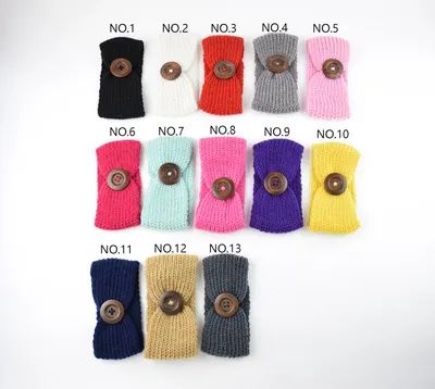 Baby wool headband hand-woven hair accessories