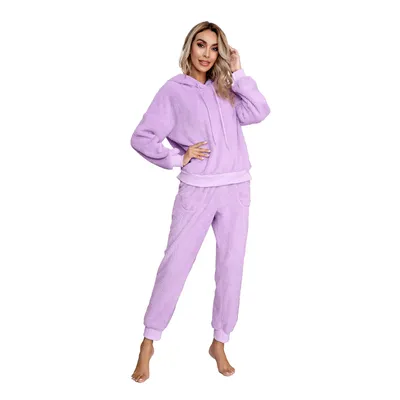 Double-faced Fleece Hooded Sweater Home Wear Casual Women's Clothing
