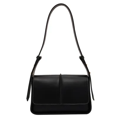Retro Textured Shoulder Bag Women Underarm