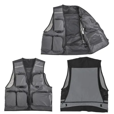 Solid Color Photography Outdoor Vest Fishing Tackle