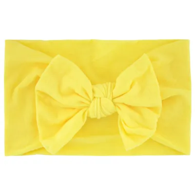 Super Stretchy Soft Knot Headbands With Hair Bows Head Wrap Hair Accessories For Newborn Baby Girls Infant Toddlers Kids