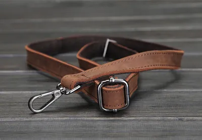 Men's business leather shoulder bag