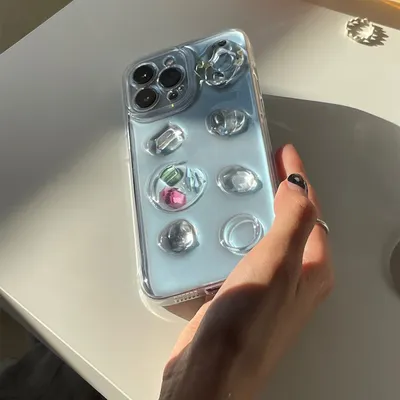 Fashion Minimalist Drip Rubber Phone Case Protector