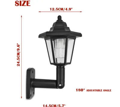 Solar Hexagonal Wall Lamp Solar Hexagonal Palace Wall Lamp