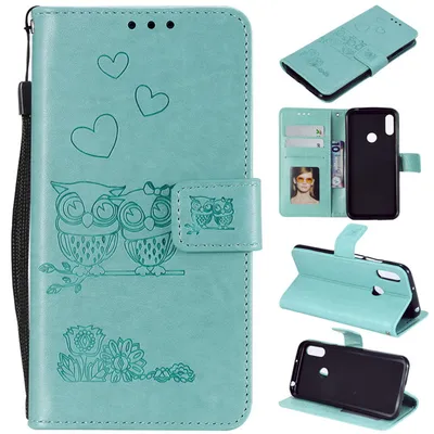 Owl embossed phone case