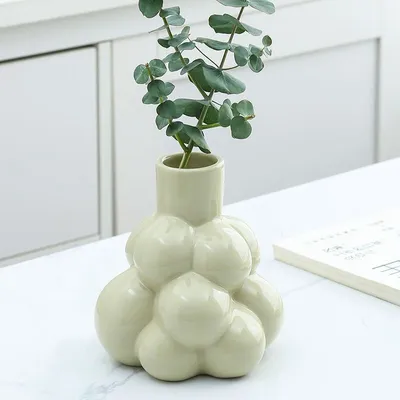 Ceramic Craft Ornament Modern Home Soft Decoration