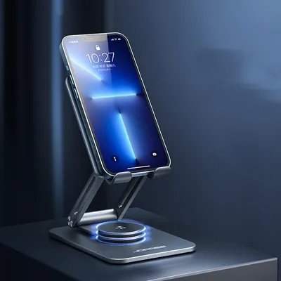 Desktop Minimalist Aluminum Rotatable Phone Holder
