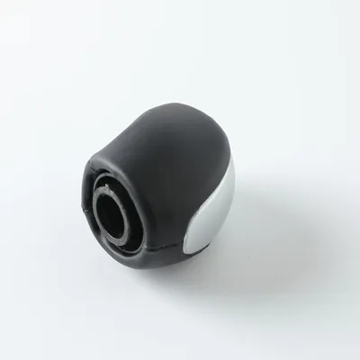 Silver Surface Of Automobile Gear  Handle