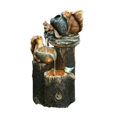 Resin Crafts Garden Park Art Small Ornament Statue Animal Garden Resin Statue