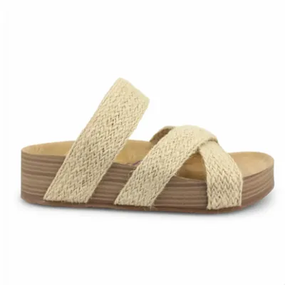 Fashion Casual Woven Solid Color Sandals