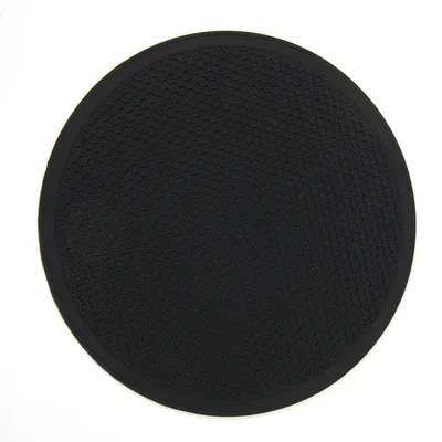 Large Silicone Honeycomb Pattern Round Heat Proof Mat Placemat Meal
